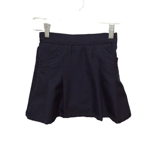 NAUTICA Pleated 7 Navy Polyester - Picture 1 of 3